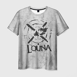 Футболка мужская Louna: Сделай громче, цвет: 3D-принт