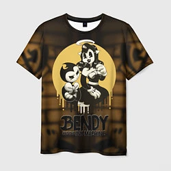 Мужская футболка Bendy and the ink machine