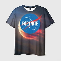 Футболка мужская Fortnite NASA, цвет: 3D-принт