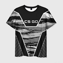 Мужская футболка CS:GO Grey Camo