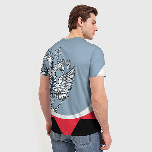 Мужская футболка Русский герб / 3D-принт – фото 4