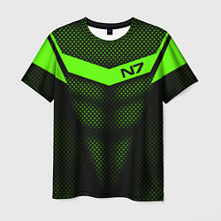 Мужская футболка N7: Green Armor