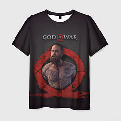 Футболка мужская God of War: Baldur, цвет: 3D-принт
