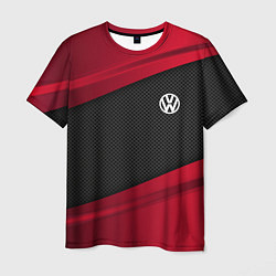 Мужская футболка Volkswagen: Red Sport