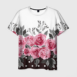 Мужская футболка Roses Trend