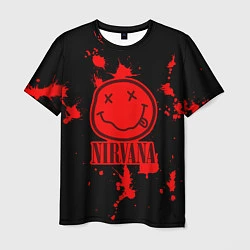 Мужская футболка Nirvana: Blooded Smile