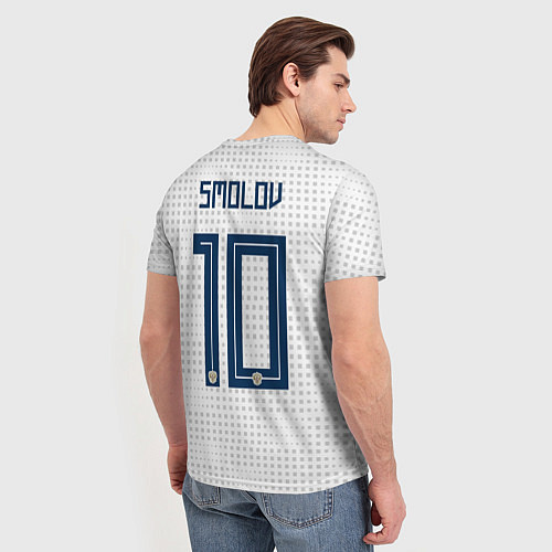 Мужская футболка Smolov Away WC 2018 / 3D-принт – фото 4