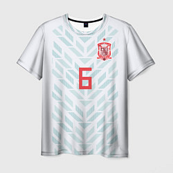 Мужская футболка Iniesta Away WC 2018
