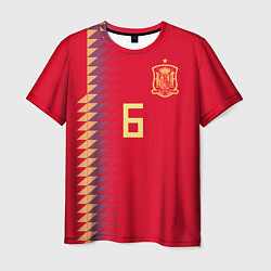 Мужская футболка Iniesta Home WC 2018