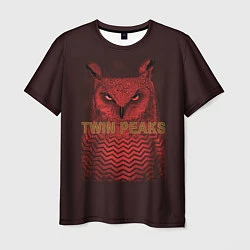 Мужская футболка Twin Peaks: Red Owl