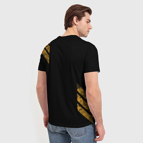 Мужская футболка Bumblebee Auto / 3D-принт – фото 4