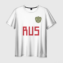 Мужская футболка Rus Team: Away WC 2018