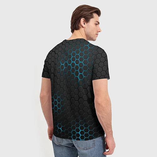 Мужская футболка Team Liquid: Carbon Style / 3D-принт – фото 4