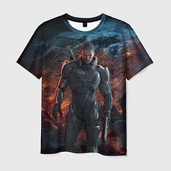 Мужская футболка Mass Effect: Soldier