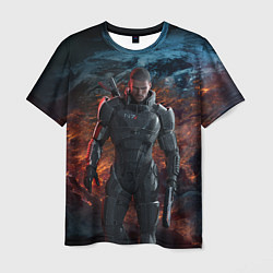 Футболка мужская Mass Effect: Soldier, цвет: 3D-принт