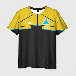 Мужская футболка Detroit: AP700 Yellow & Black
