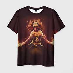 Мужская футболка Lina: Hell Flame