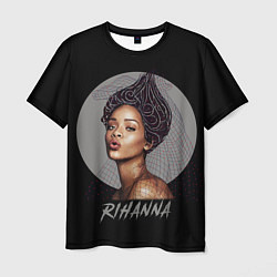 Футболка мужская Rihanna, цвет: 3D-принт