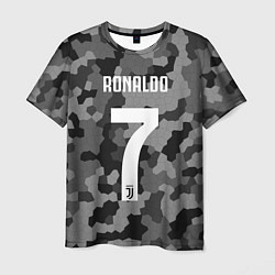 Футболка мужская Ronaldo 7: Camo Sport, цвет: 3D-принт