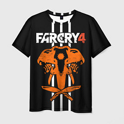 Мужская футболка Far Cry 4: Orange Elephant