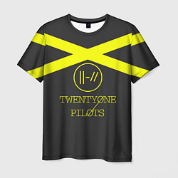 Мужская футболка Twenty One Pilots: Yellow Lines