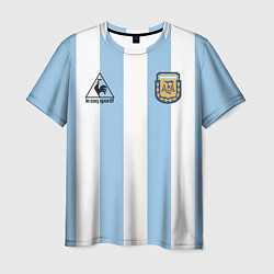 Мужская футболка Марадона Аргентина ретро