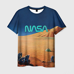 Мужская футболка NASA on Mars