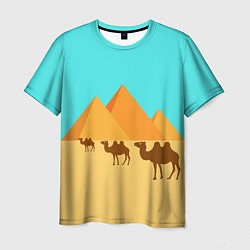 Мужская футболка Пирамиды Египта