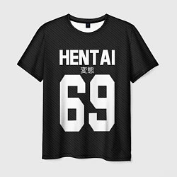 Мужская футболка Hentai 69: Black Style