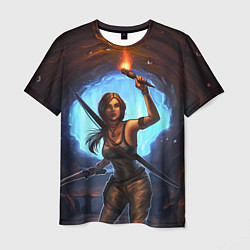 Мужская футболка Tomb Raider: Cave