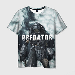 Мужская футболка Winter Predator