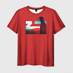 Мужская футболка ZHU: Red Desert