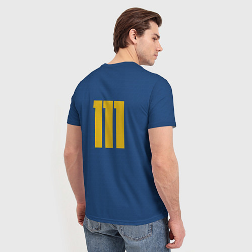 Мужская футболка Fallout: Vault 111 / 3D-принт – фото 4