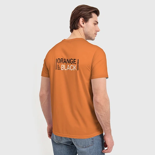 Мужская футболка Orange is the New Black / 3D-принт – фото 4