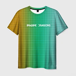 Мужская футболка Imagine Dragons: Evolve Grid