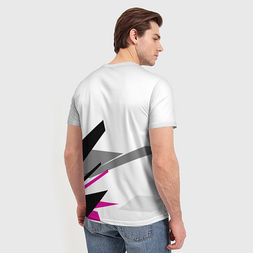 Мужская футболка Metro Exodus: White Style / 3D-принт – фото 4