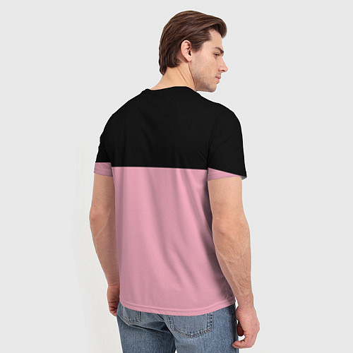 Мужская футболка Black Pink: In Your Area / 3D-принт – фото 4