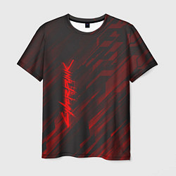 Мужская футболка Cyberpunk 2077: Red Breaks