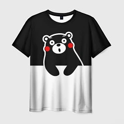 Мужская футболка Kumamon Surprised