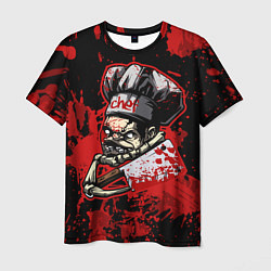 Мужская футболка Pudge Chef