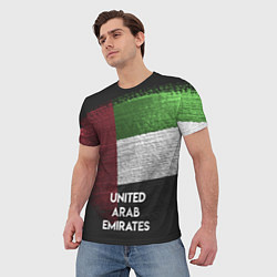 Футболка мужская United Arab Emirates Style, цвет: 3D-принт — фото 2