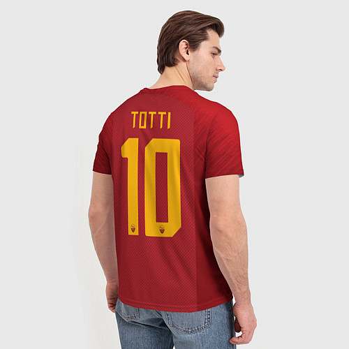 Мужская футболка Totti legend 18-19 / 3D-принт – фото 4