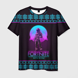 Мужская футболка Fortnite: Neon Battle