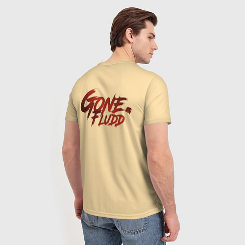 Мужская футболка Gone Fludd / 3D-принт – фото 4