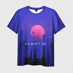Мужская футболка No Man's Sky: Night