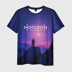 Мужская футболка Horizon Zero Dawn: Neon Space