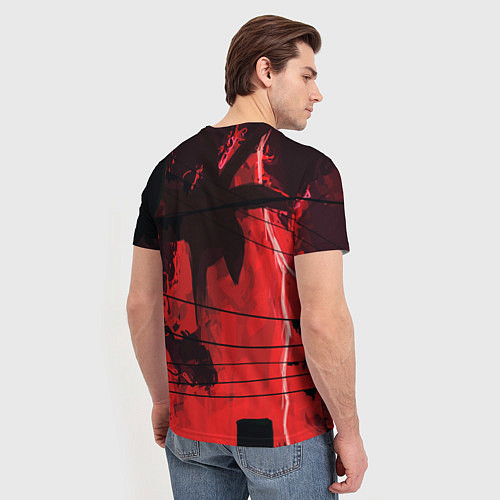 Мужская футболка Stranger Things: Red Dream / 3D-принт – фото 4