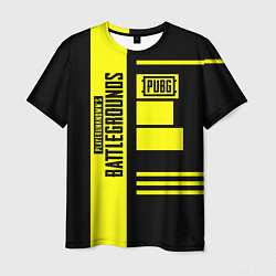 Мужская футболка PUBG: Yellow Lifestyle