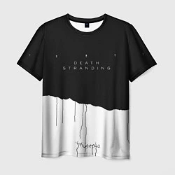 Мужская футболка Death Stranding: Black & White