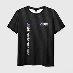 Мужская футболка BMW M PERFORMANCE CARBON КАРБОН